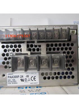 COSEL PAA300F-24 PAA300F-24-W 350W开关电源 24V14A