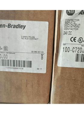非实 A-B接触器100-C72DJ00 100-C7200 DC24V 100-C72D10