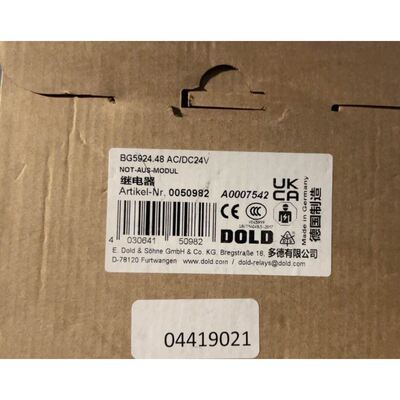 DOLD多德 安全继电器 BG5924.48 AC/DC24V 0050982