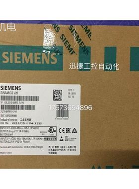 非实 6SL3210-5BE13-7UV0V20变频器0.37kW三相6SL32105BE1