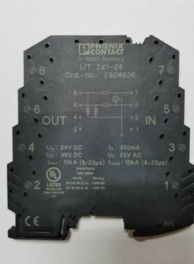 促销2804636防雷器LIT 2X1-24菲尼克斯PHOENIX浪涌保护器
