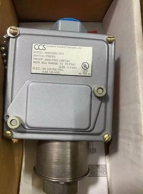 CCS压力开关 604GZM2-7011 5000PSIG 345BAR 165A100N3 08171