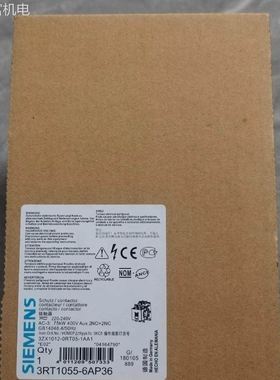 非实 直流接触器3RT1055-6..6 3RT1055/3RT1056- 6AP36/6AF36/6A