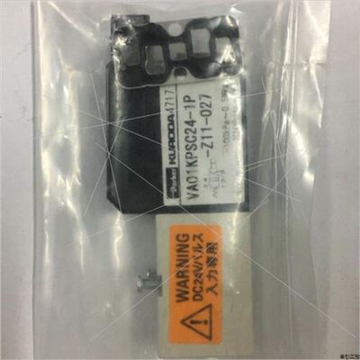 PARKER/KURODA电磁阀VA01KPSC24-1P-Z11-027当天