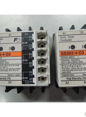 FUJI富士固态继电器SS303-4-D3 30A