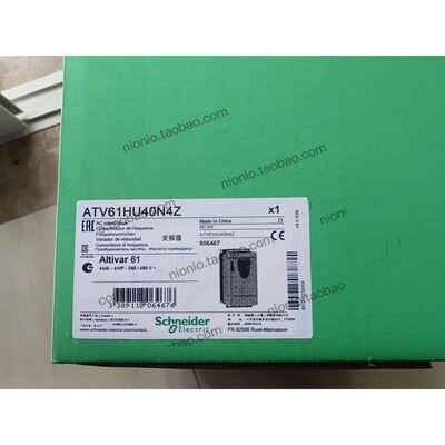 【致富机电】ATV61HU40N4Z 放库房里包装盒上面被