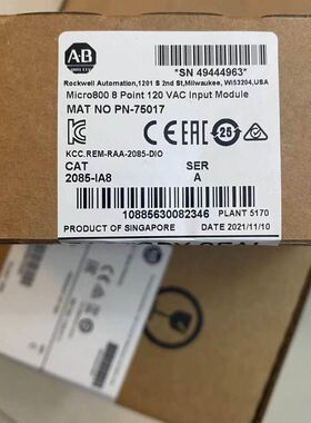 2085-IA8 ControlLogix罗克韦尔 AB 控制器 模块 2085-IA8