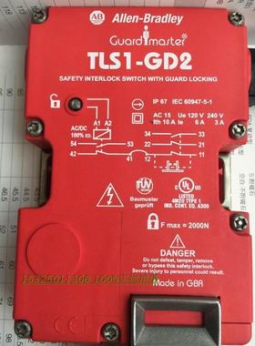 AB罗克韦尔安全门开关TLS1-GD2 TLS-GD2电磁门安全开关
