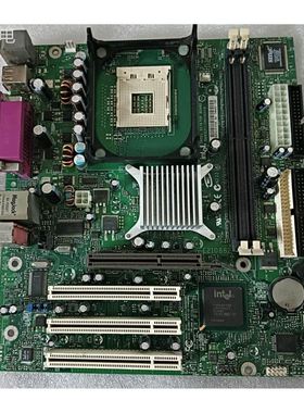 非实 Intel 英特尔D845EPI/D845GVSR 主板 不集成显卡 配CPU 内