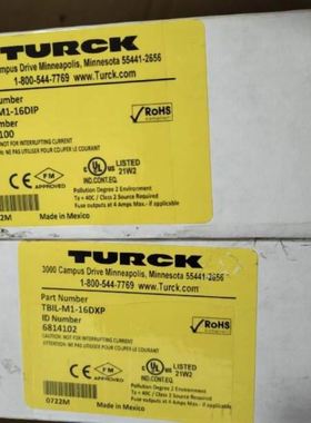TURCK图尔克1-800-544-7769总线模块 欢迎进店选购