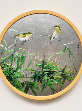 东方印象工艺画纯手工铝板彩雕