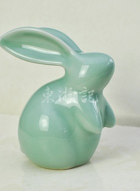 龙泉青瓷摆件送领导送外国人礼品