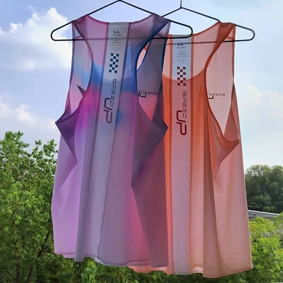 海尔斯HCP2田径服马拉松跑步服套装背心短裤超轻零感速干服比赛服