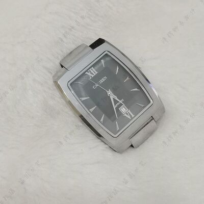 二手  cadisen卡迪森C-5051G本色男表壳玻璃表镜配件  5051原装