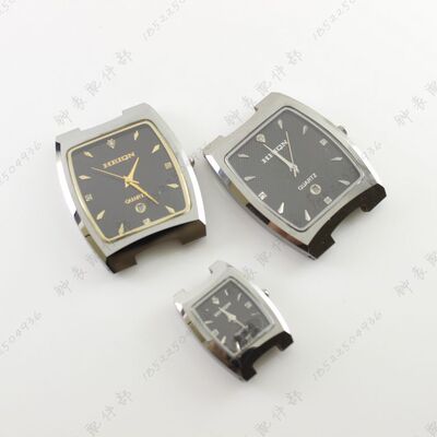 钨钢玻璃黑色手表壳9050