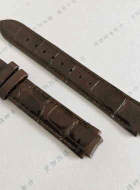 订Geya格雅手表带女表棕色06803L真皮手表带原装原厂6803女表带