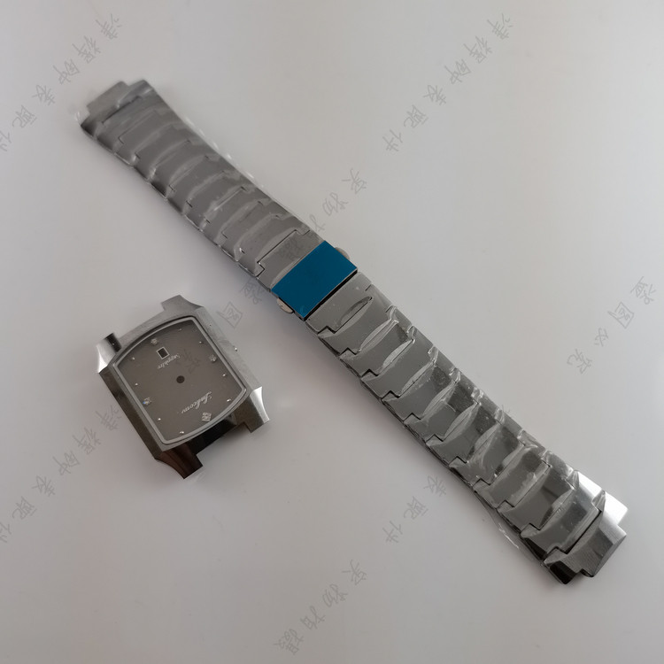 绿琴钨钢手表带lq03at087m本色男款玻璃表壳表镜表盖表链钨金配件