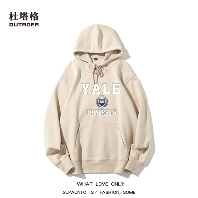 塔格创意耶鲁大学班服纯棉宽松