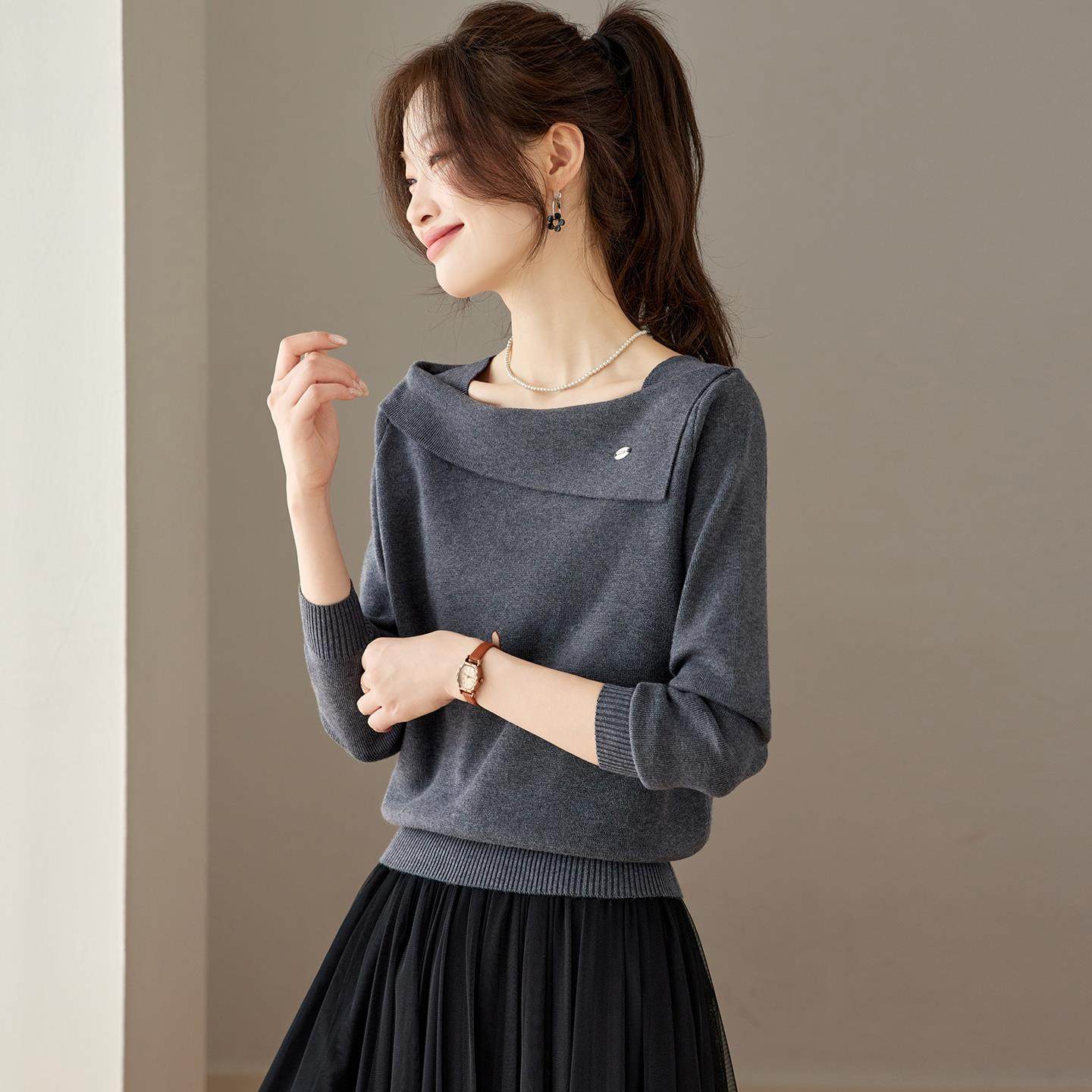 毛衣女秋冬高级感打底衫2