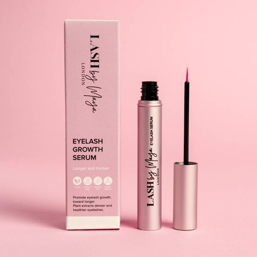 LASH GROWTH SERUM 温和纤长自然卷翘乌黑浓密睫毛液5ml