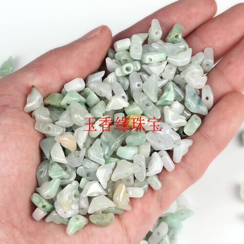 DIY缅甸天然A货天然A货翡翠玉石