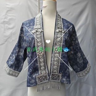 苗族服装女成人外套少数民族服饰云南千古苗寨旅拍舞蹈演出服上衣