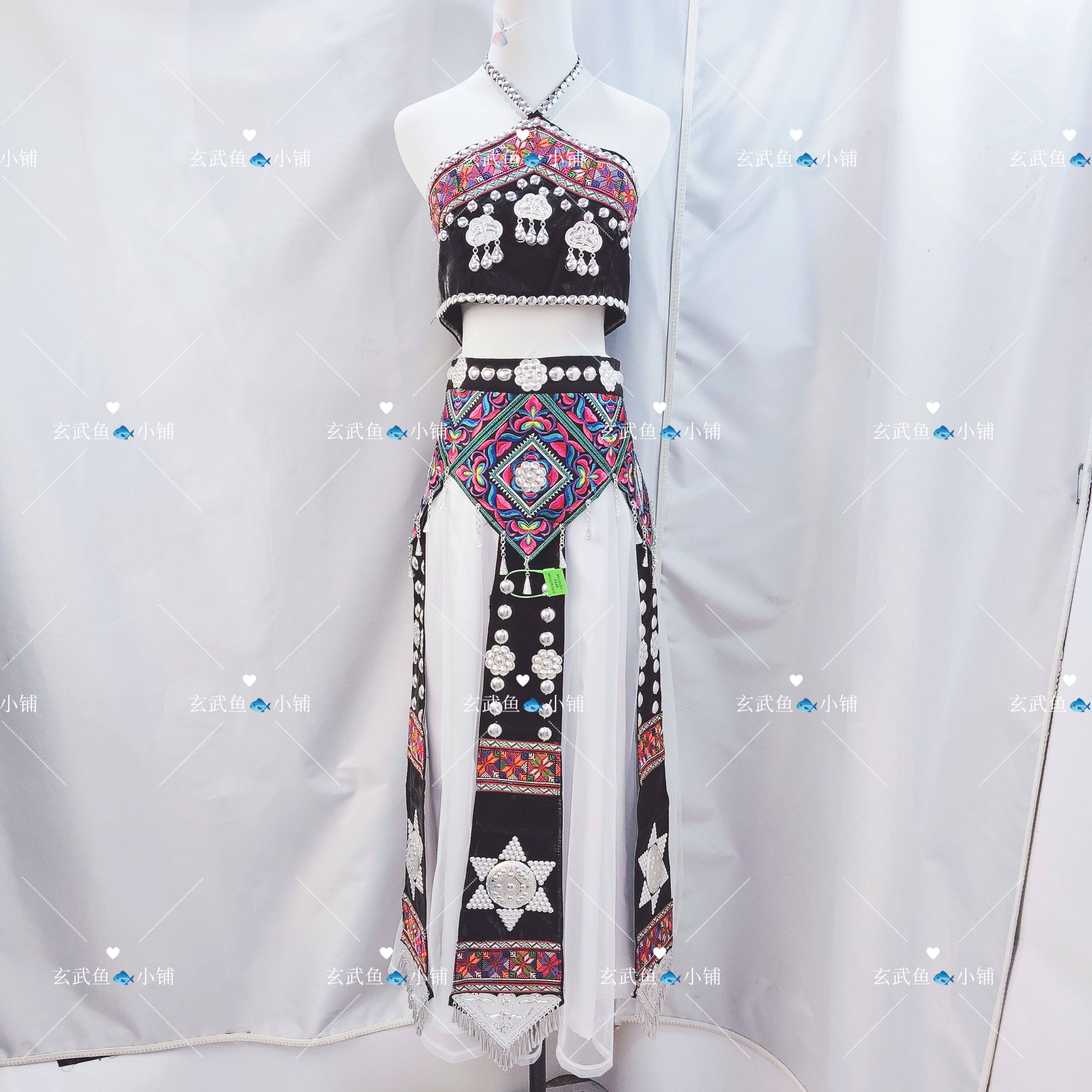 新款服装新款裙子古风写真服公主刺绣外穿亮片抹胸套装