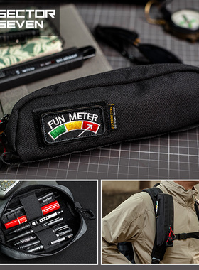 第7区 萤火虫战术笔袋户外双肩背包扩展工具附件包墨镜收纳袋