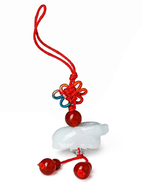 翡翠属相龙蛇马羊猴鸡狗挂件吊坠