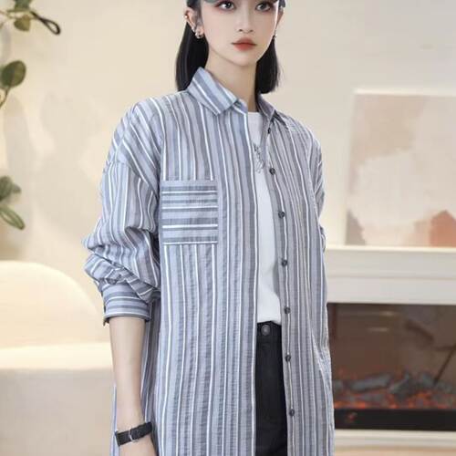 小灰兔2026春新款条纹宽