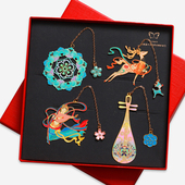 敦煌创意金属书签官方礼品古典中国风风精美博物馆儿童小学生礼品