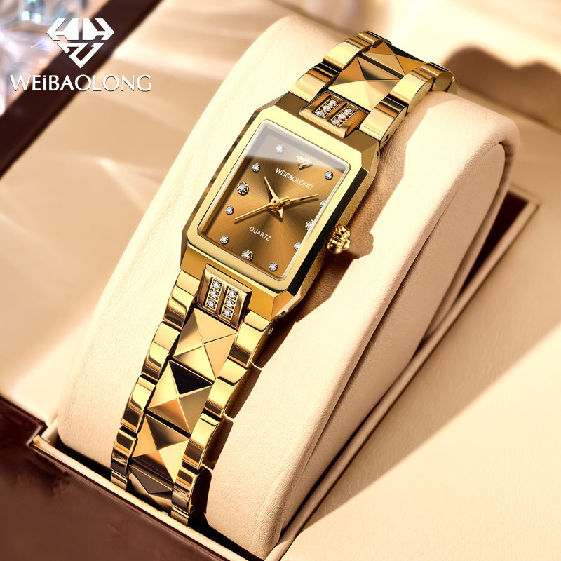 镶真钻瑞士机芯2026新款女士手表正品小表盘高端方形小众轻奢名牌