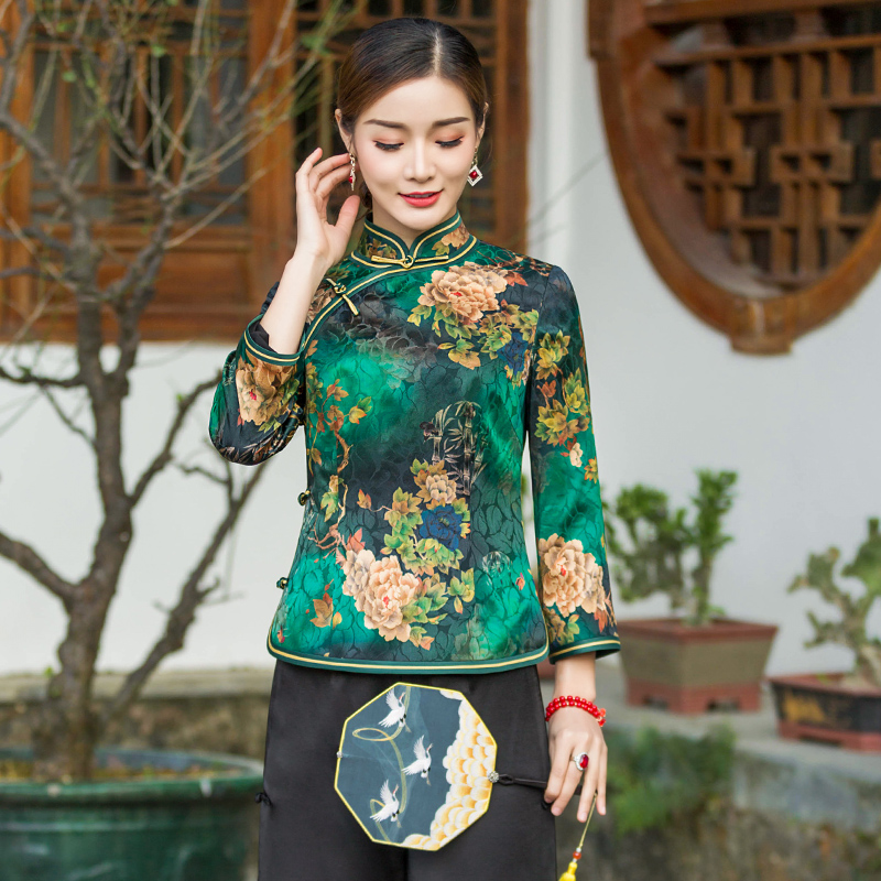 上衣唐装华族经典早春