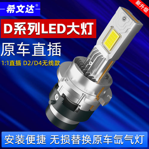 希文达全新直插式D系列led大灯