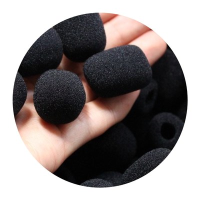 麦克风海绵 小蜜蜂扩音器耳麦海棉套 麦克风话筒防风咪罩耳麦咪球