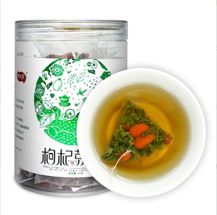 新货特产宁夏正宗枸杞芽尖茶三角包小袋装60克密封装嫩芽枸茶叶