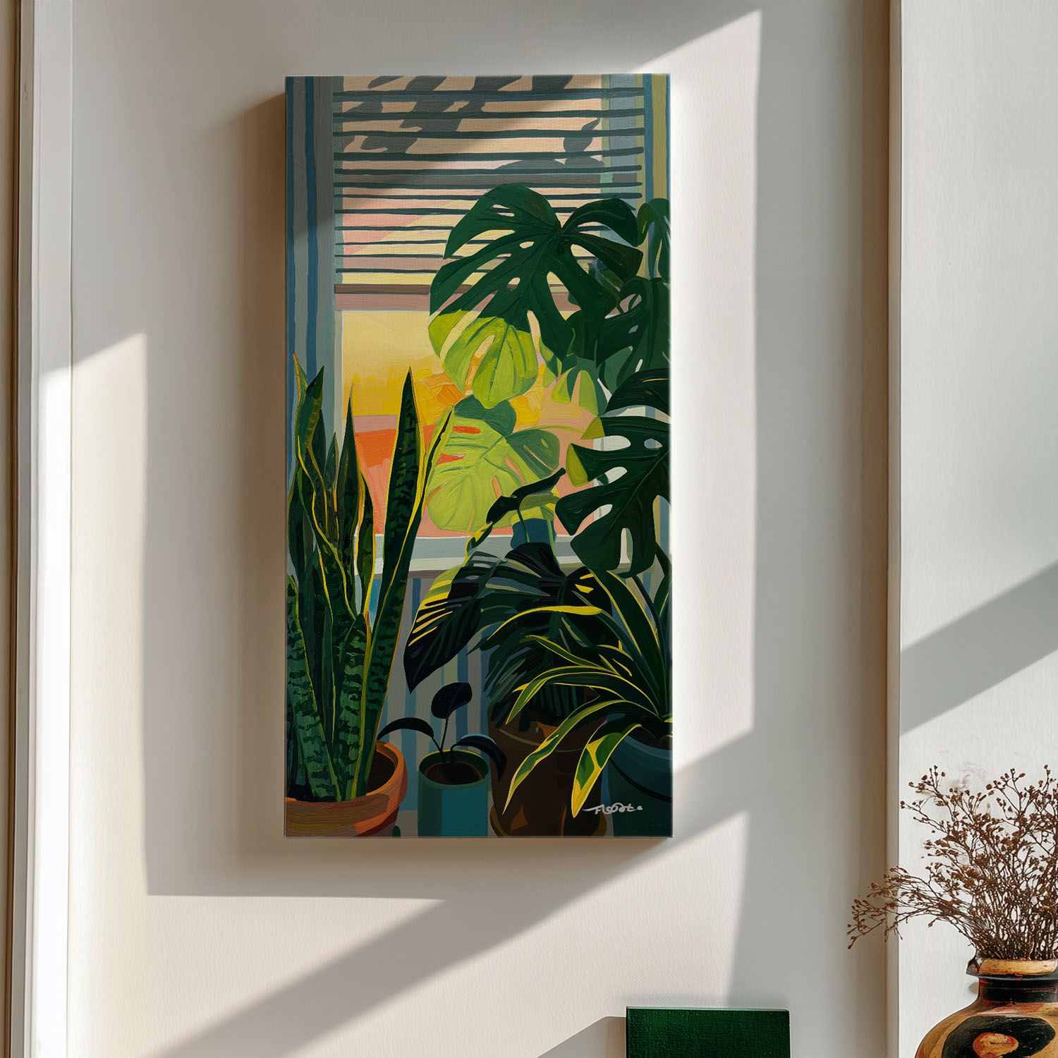 布纸有爱清新治愈风景装饰画