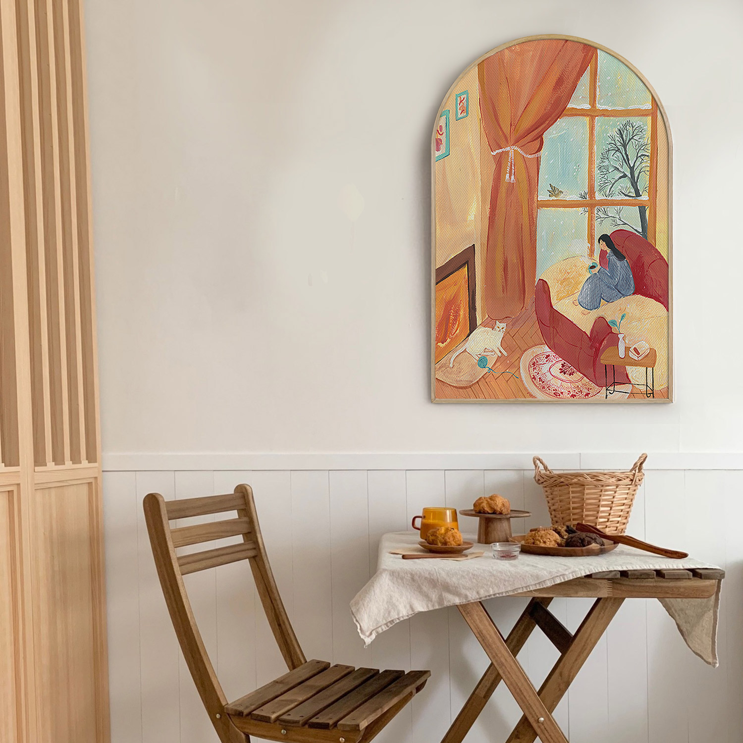 布纸有爱卧室文艺装饰画