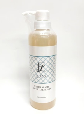 新版日本美容院ESTLABO北海道纯天然甜杏仁按摩油干燥抗帅老500ML