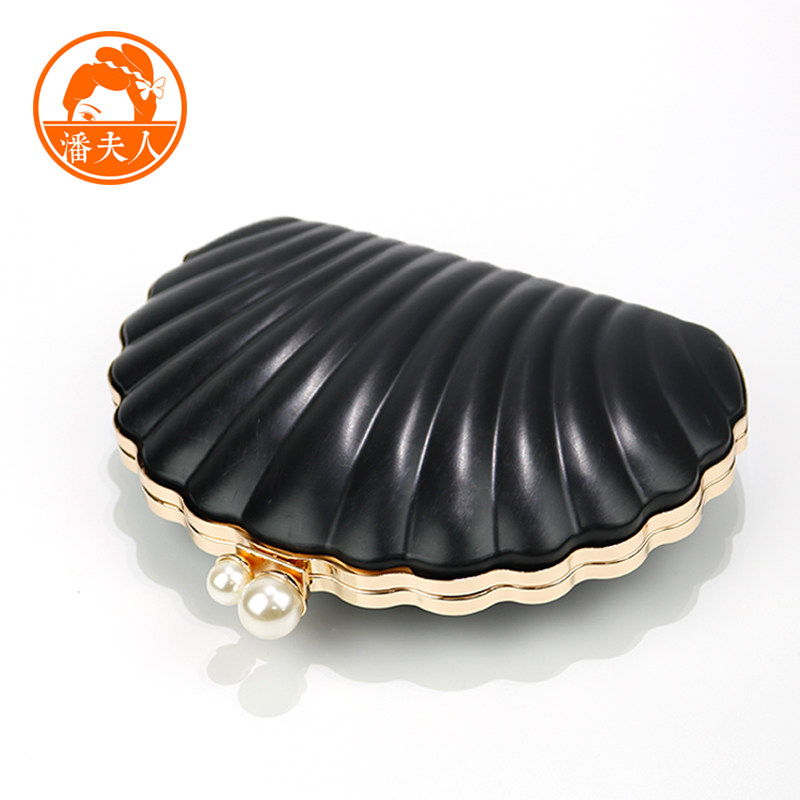 潘夫人贝壳盒子口金配件手工口金包diy材料包珍珠头大容量晚宴包,居家布艺,缝纫DIY材料套装,淘宝优惠券,粉丝福利购,淘宝优惠卷