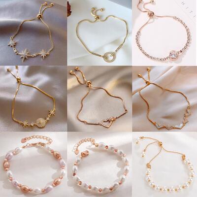 Girl love bracelet fashion pearl boudoir gift少女甜美手链