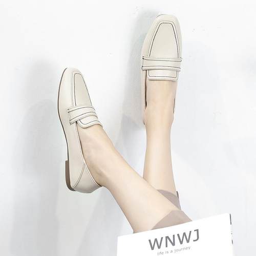 Flat loafers Doug shoes Students' shoes 34-43 平底豆豆两