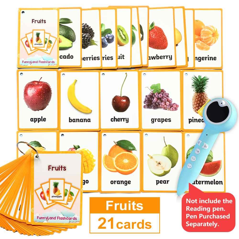 Children Baby English Learning Word Pocket Card Flashcard Mo