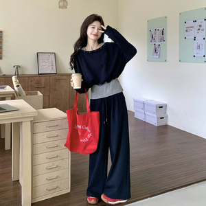 26春  2b227Z针织假两件裤子两件套511P155K248图片