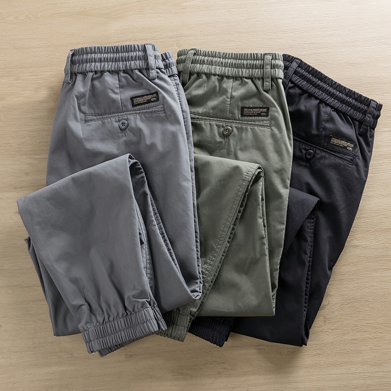 春夏无铁裤子男耐脏干活过检无磁