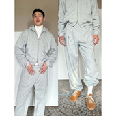 慵懒chill 体感 常青百搭400克加绒连帽冬卫衣裤 TRENDYWU 套装