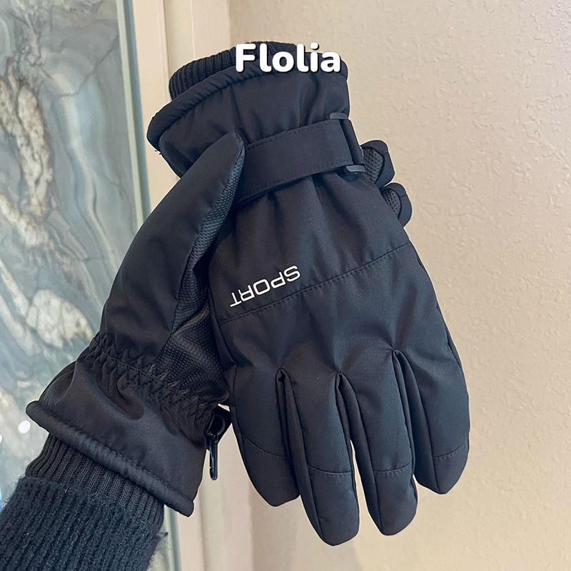 日本Flolia滑雪手套男女冬季户外