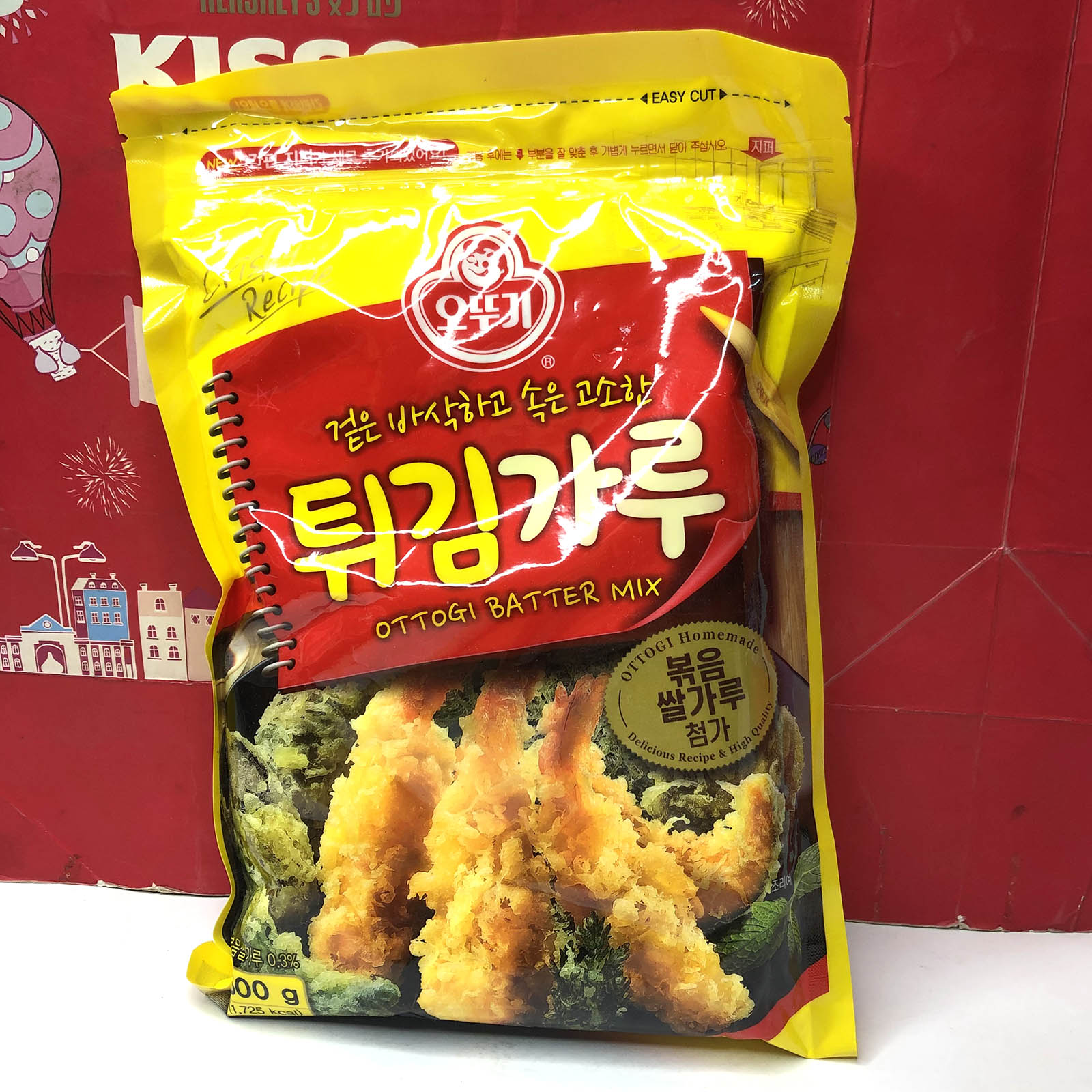 临期清仓 韩国进口不倒翁煎炸粉500g糕点炸鸡烘焙原料美味小吃