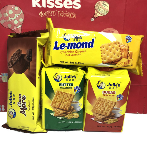 马来西亚进口茱蒂丝雷蒙德乳酪巧克力夹心饼干休闲零食小吃特价