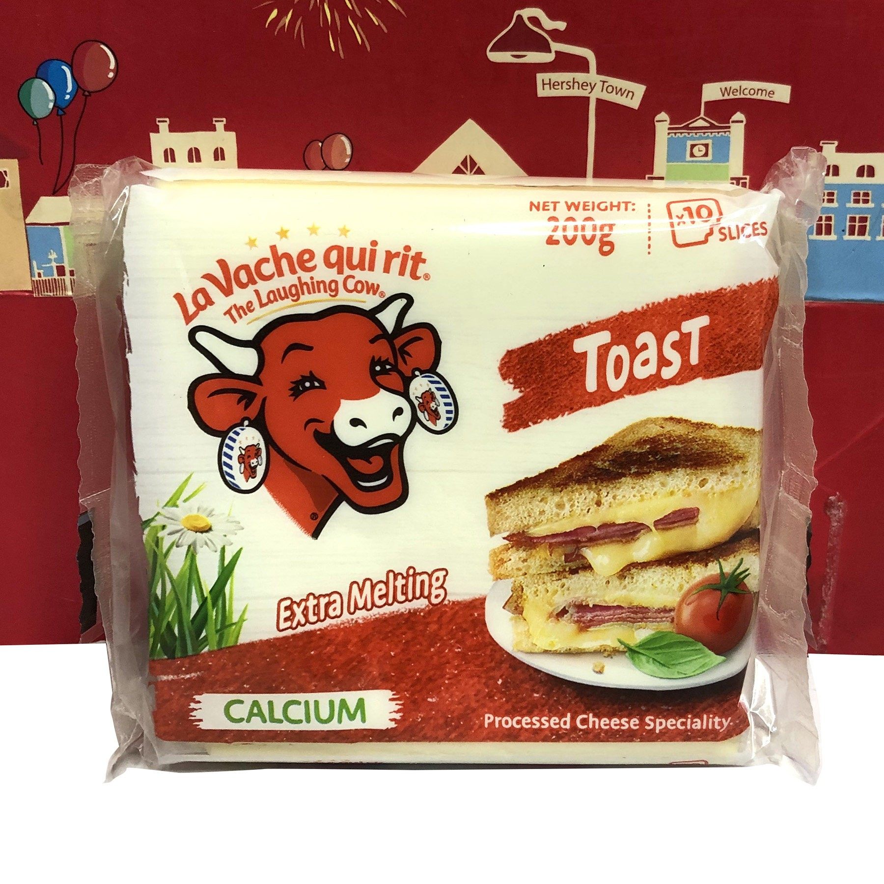 澳大利亚进口乐芝牛三明治/原味/淡味切片奶酪200g(10片)再制干酪,咖啡/麦片/冲饮,再制奶酪,淘宝优惠券,粉丝福利购,淘宝优惠卷